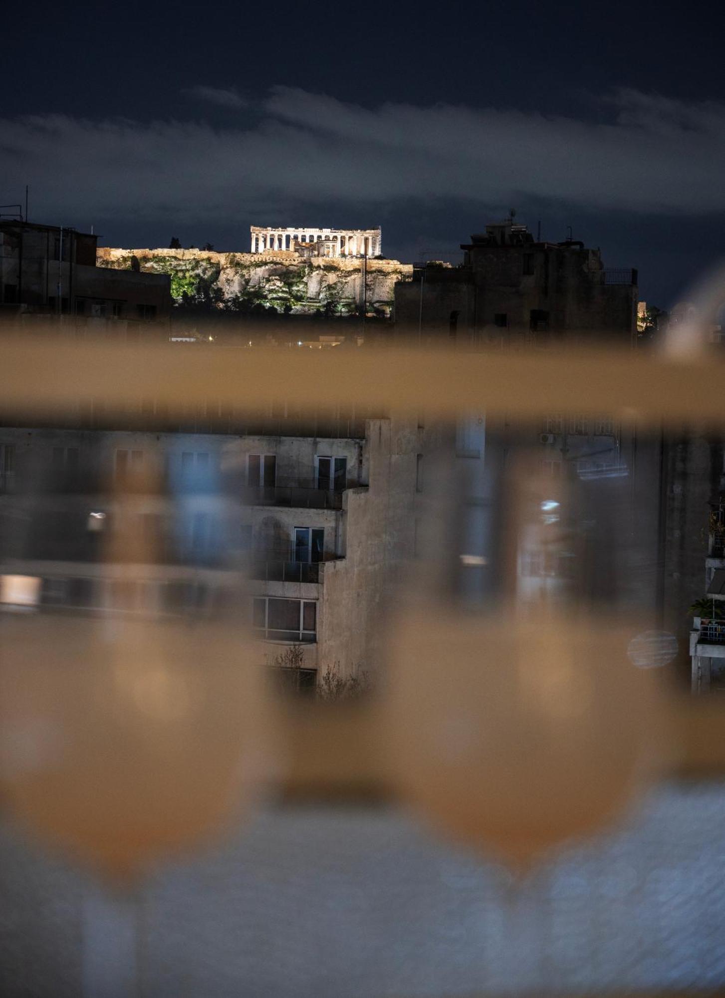 Ferienwohnung Luxury View Of Acropolis Athen Exterior foto